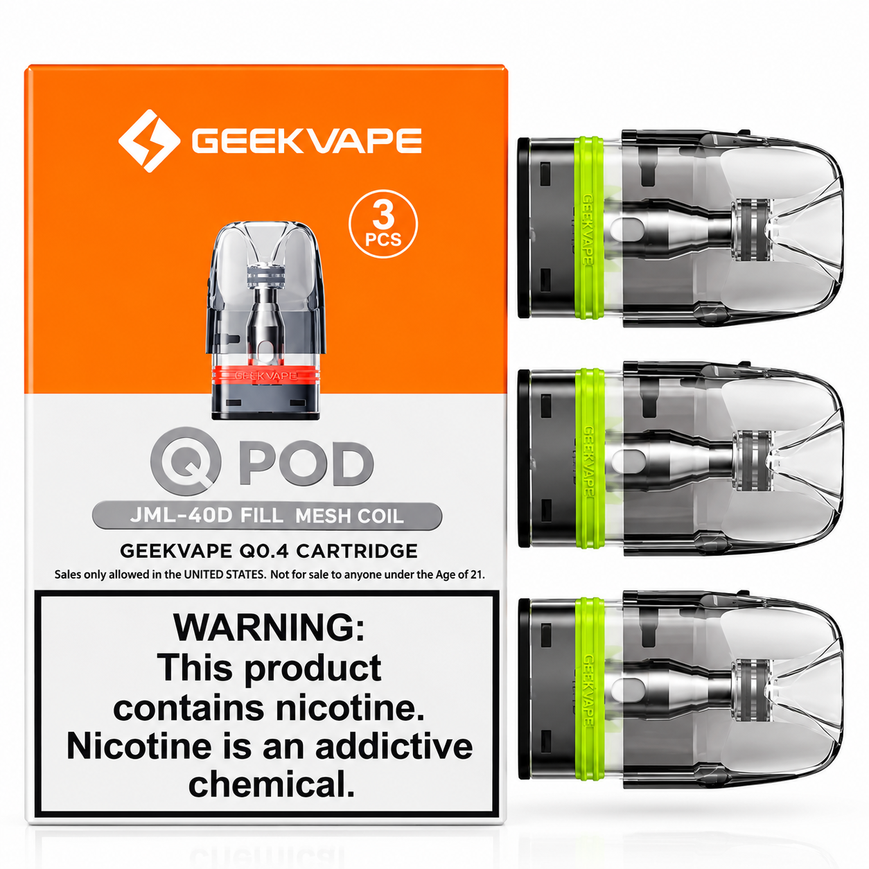 GEEKVAPE Q CARTRIDGE 3ML