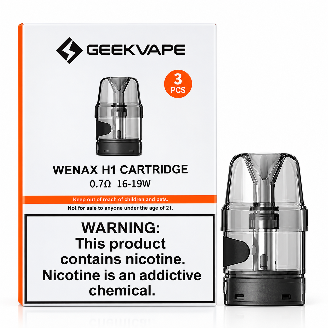 GEEKVAPE H1 CARTRIDGE 2.5ML