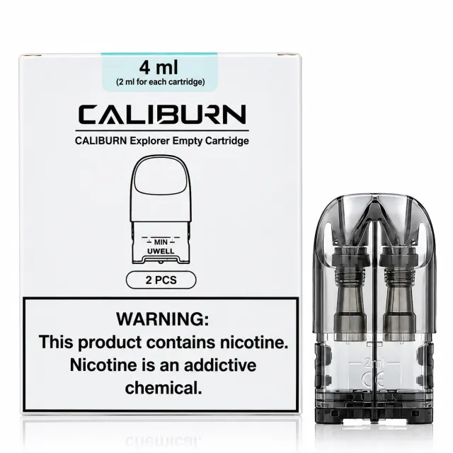 UWELL -CALIBURN  EXPLORER -EMPTY POD 4ML