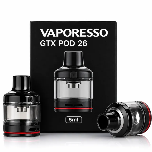 VAPORESSO - GTX POD 26 - REPLACEMENT POD 2ML / 5ML
